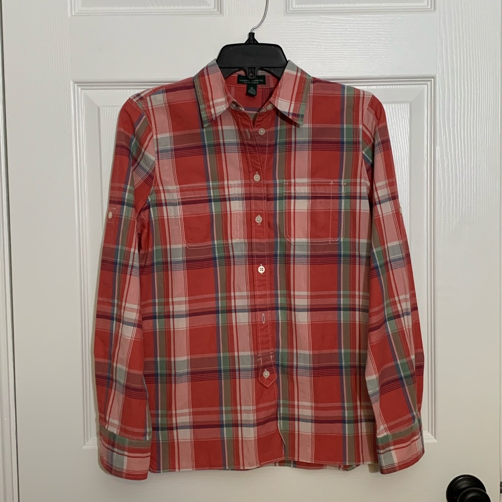 LRL Ralph Lauren shirt plaid long sleeve